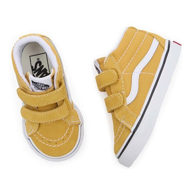 Παιδικά πάνινα παπούτσια Vans TD SK8-Mid Reissue V χρώμα: κίτρινο