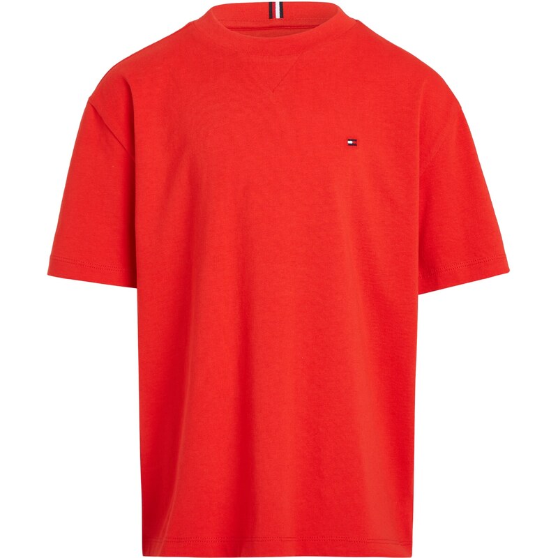TOMMY HILFIGER Μπλουζάκι 'Essential' κόκκινο