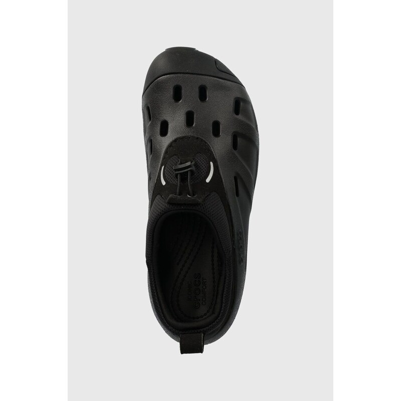 Αθλητικά Crocs χρώμα: μαύρο