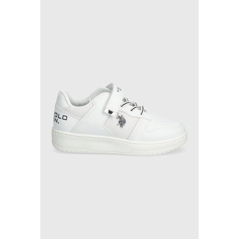 Παιδικά αθλητικά παπούτσια U.S. Polo Assn. DENNY006 χρώμα: άσπρο