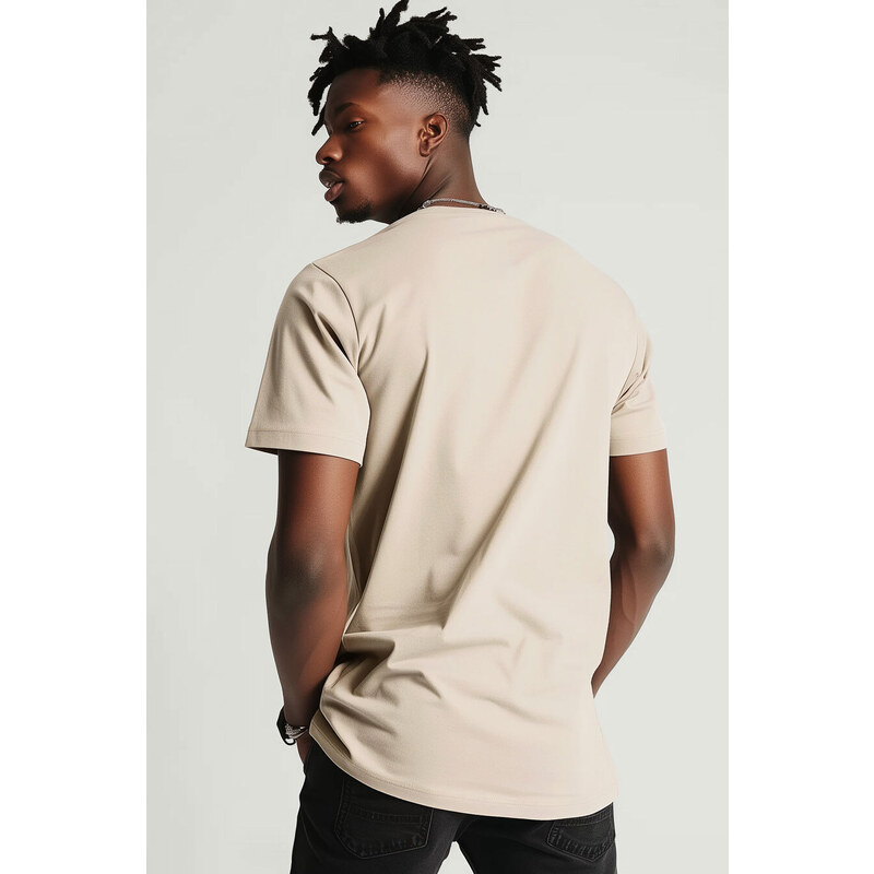 UnitedKind Champion Mindset Teddy, T-Shirt σε εκρού χρώμα