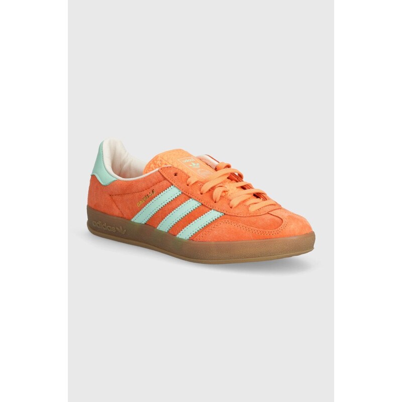 Αθλητικά adidas Originals Gazelle Indoor χρώμα: πορτοκαλί, IH7499