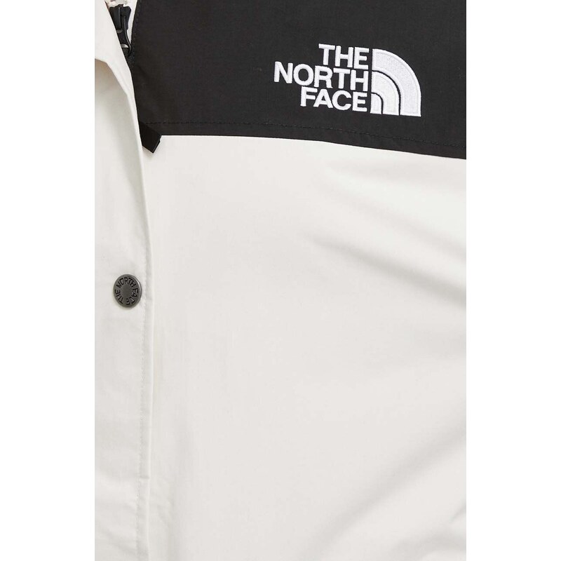 Μπουφάν The North Face χρώμα: μπεζ, NF0A853LROU1