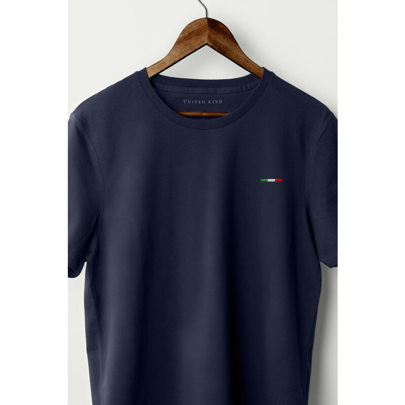UnitedKind Italian Stripe, T-Shirt σε μπλε χρώμα