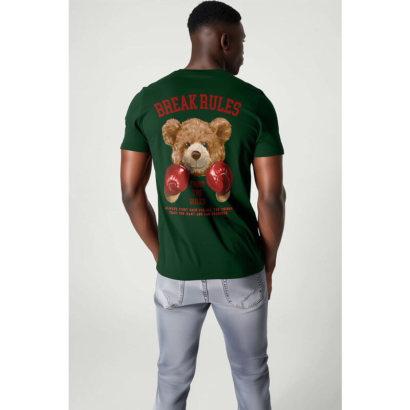 UnitedKind Boxer Teddy, T-Shirt σε πράσινο χρώμα