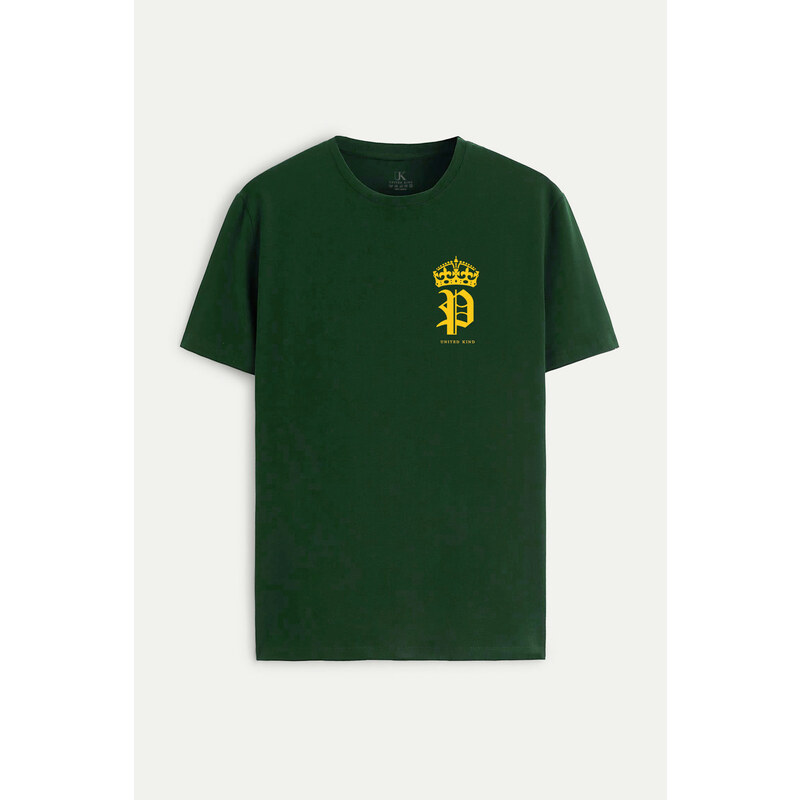 UnitedKind Royal Polo Club, T-Shirt σε πράσινο χρώμα