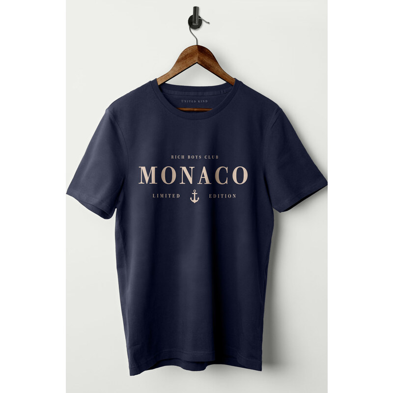 UnitedKind Monaco, T-Shirt σε μπλε χρώμα