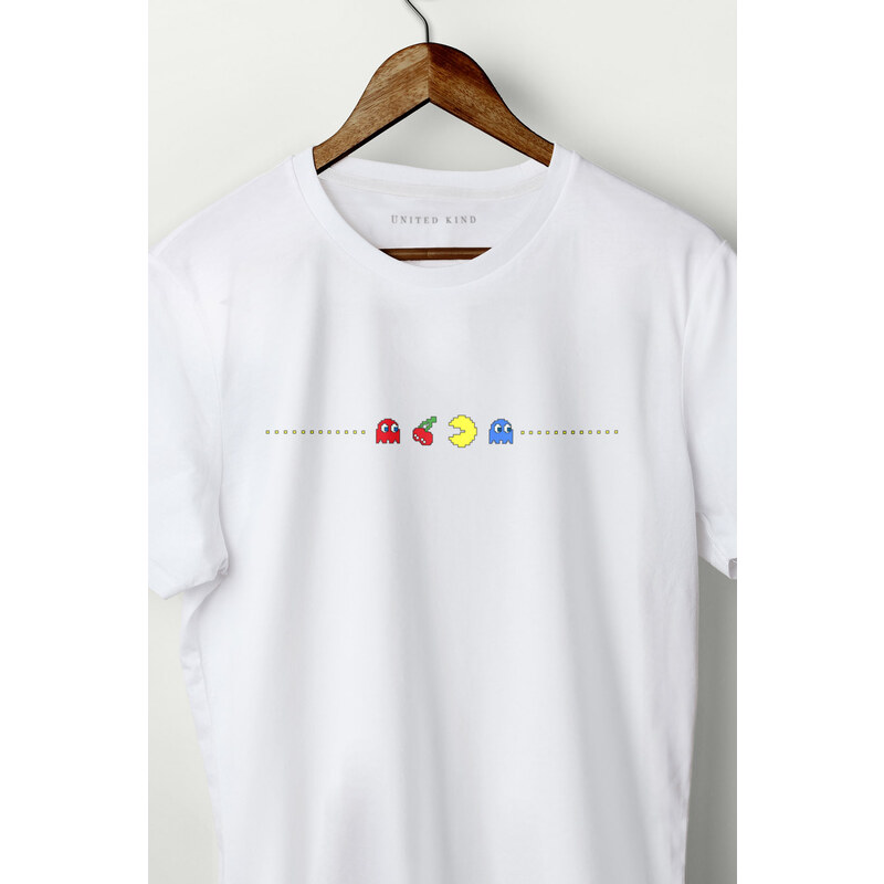 UnitedKind Vintage Gaming, T-Shirt σε λευκό χρώμα