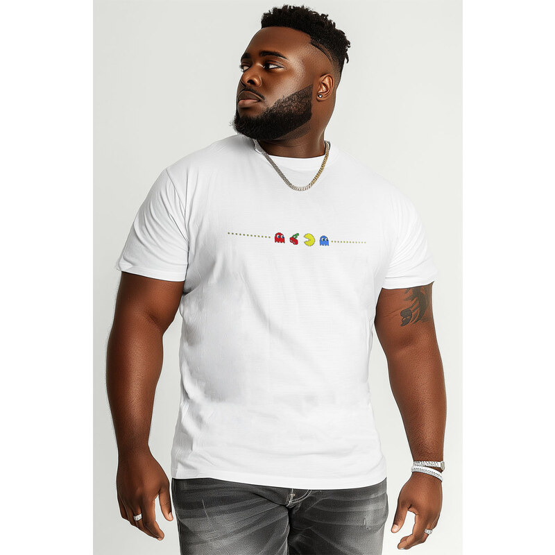 UnitedKind Vintage Gaming, T-Shirt σε λευκό χρώμα