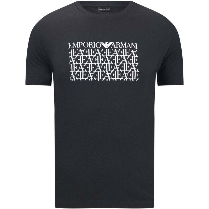 Emporio Armani T-Shirt Με Στάμπα Κανονική Γραμμή