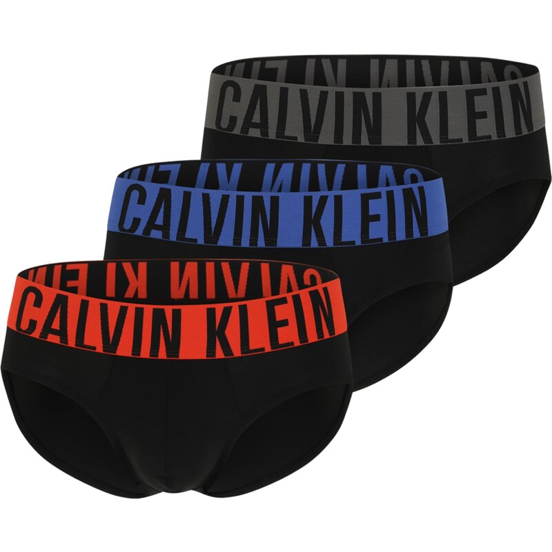 Calvin Klein Underwear Σλιπ 'Intense Power' μπλε / κόκκινο / μαύρο / λευκό
