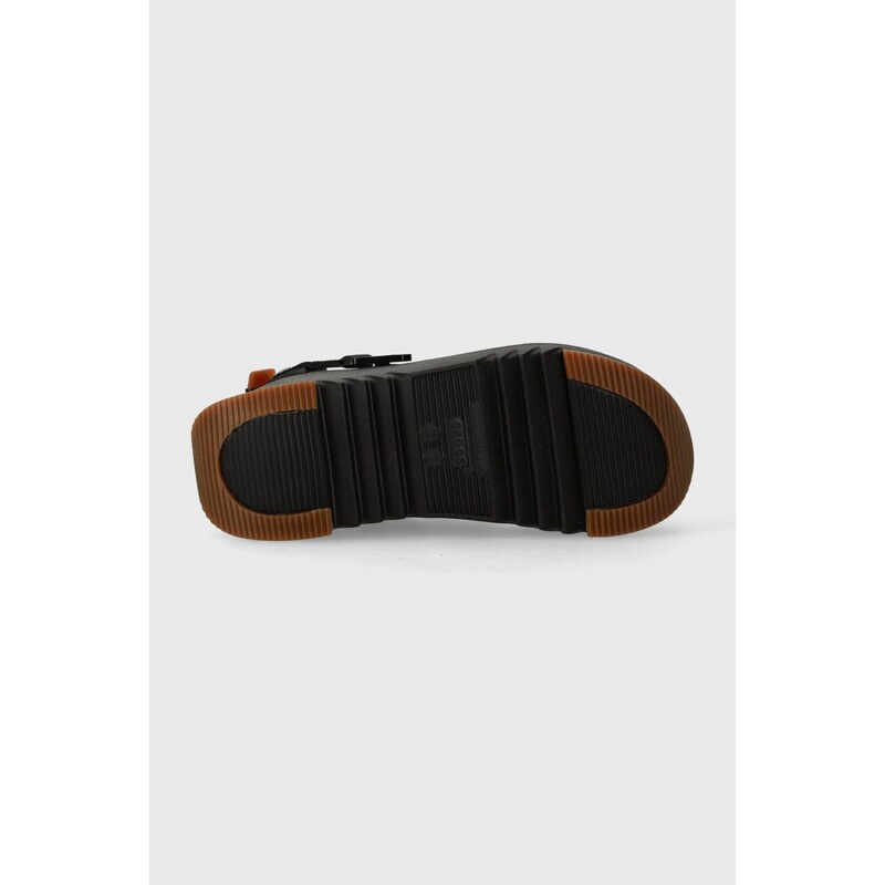 Παντόφλες Crocs Classic Hiker Xscape χρώμα: μαύρο, 208181.001