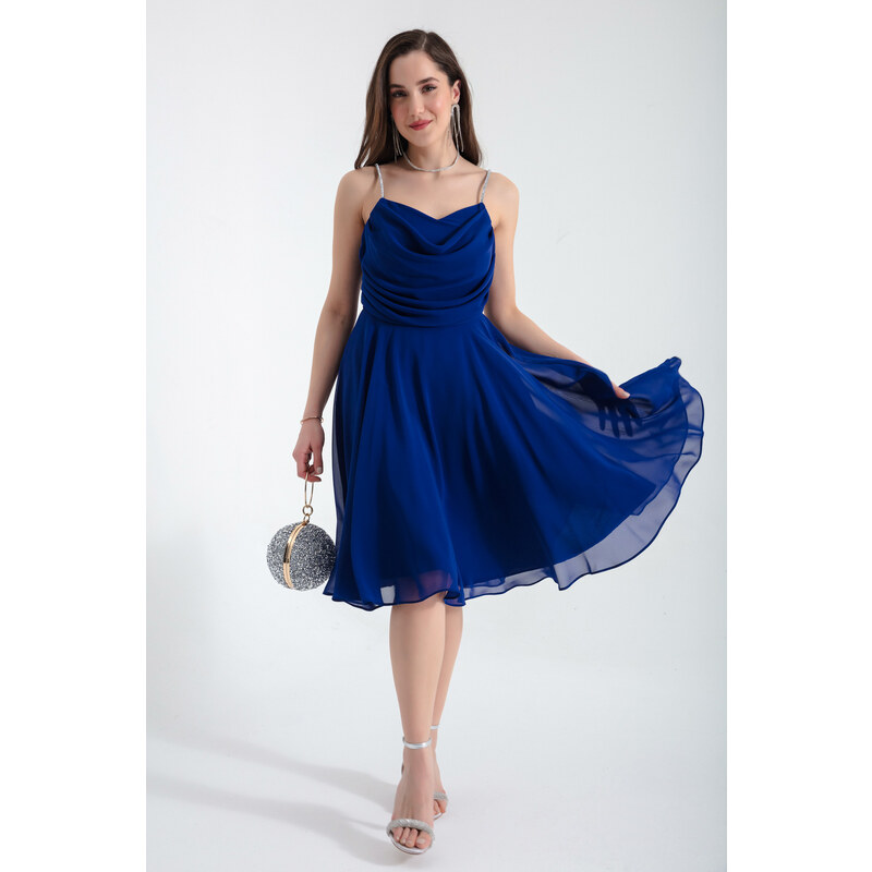 Lafaba Βραδινό φόρεμα & φόρεμα χορού - Ναυτικό μπλε - Φουσκωτή φούστα