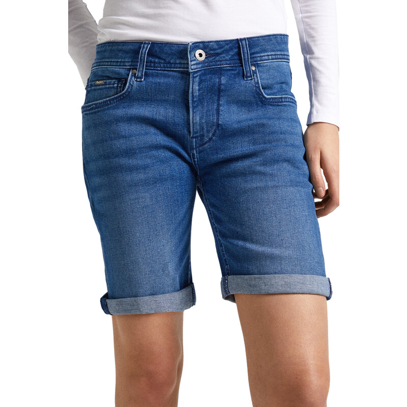 PEPE JEANS SLIM DENIM ΣΟΡΤΣ ΓΥΝΑΙΚEIO PL801120HU6-000