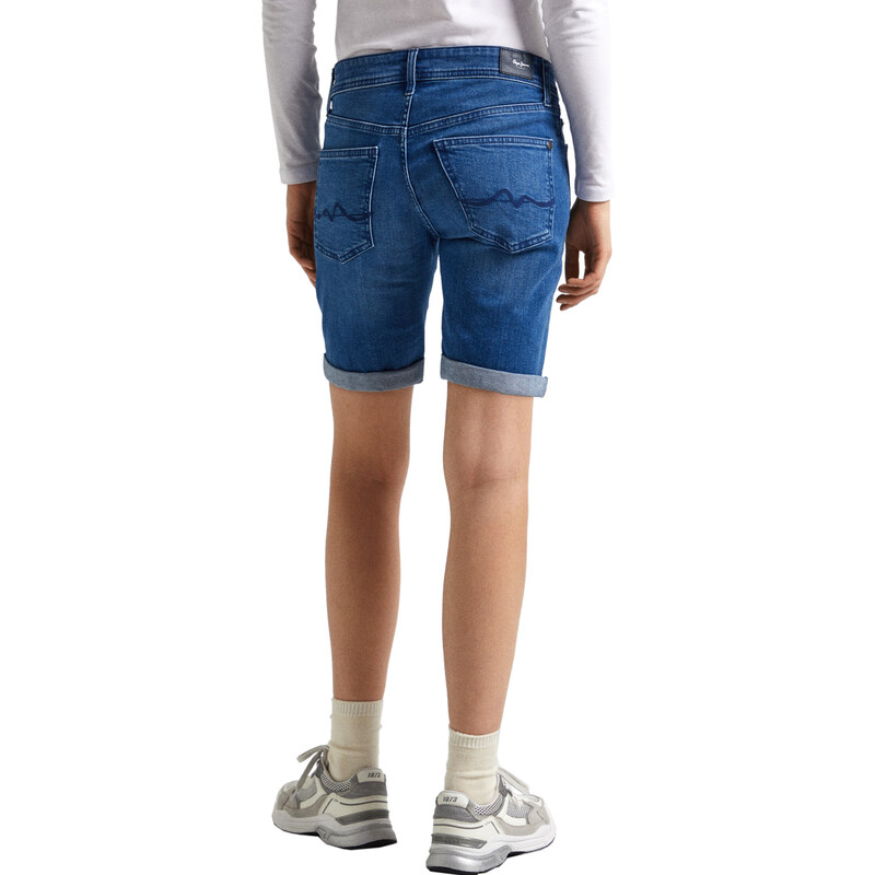 PEPE JEANS SLIM DENIM ΣΟΡΤΣ ΓΥΝΑΙΚEIO PL801120HU6-000