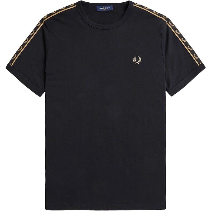 FRED PERRY T-Shirt M4613-Q124 u78 black/gold