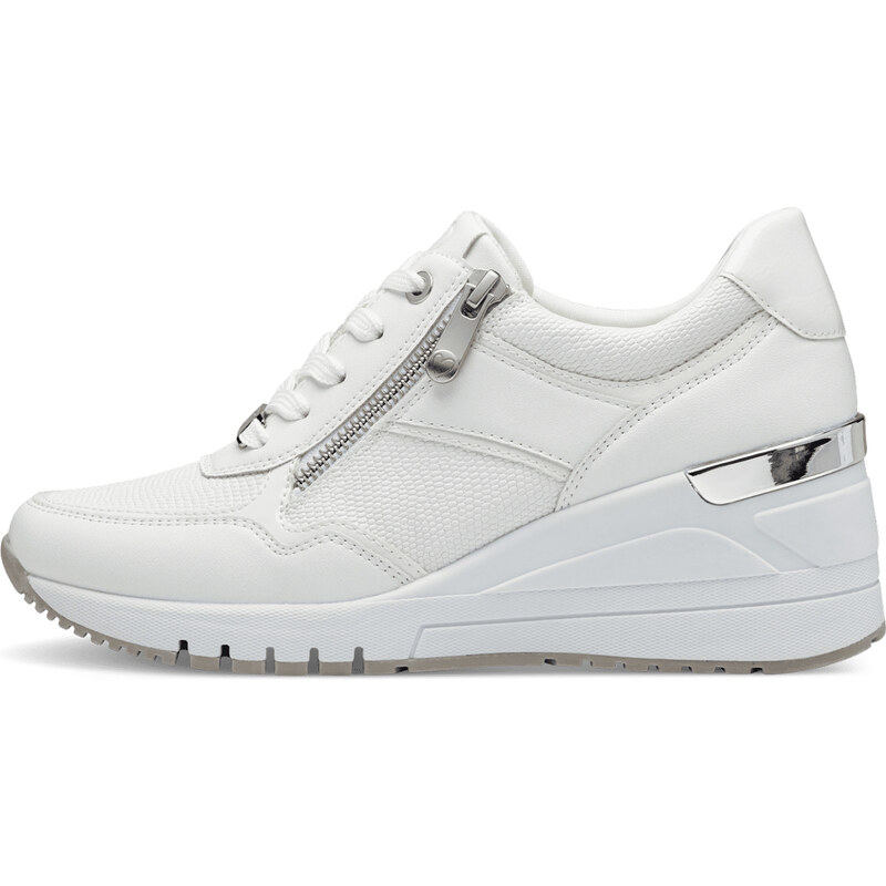 Marco Tozzi Vegan White Ανατομικά Sneakers Λευκά (2-23743-42 100)