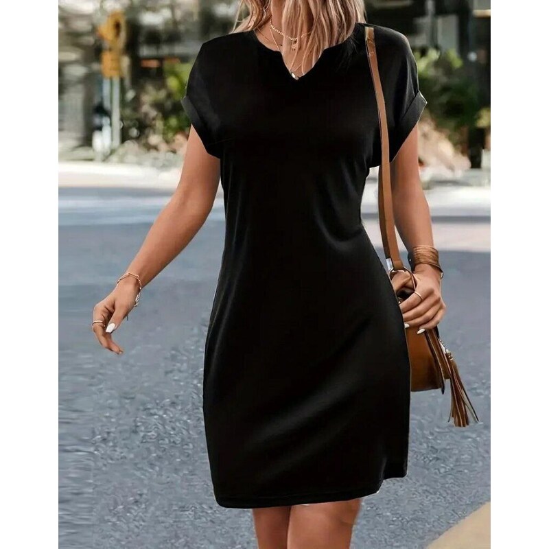 Creative Φόρεμα - κώδ. 610400 - 1 - μαύρο