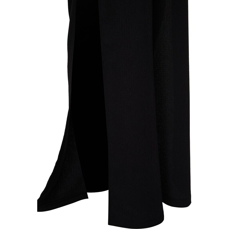 Trendyol Black Belted Woven Jumpsuit