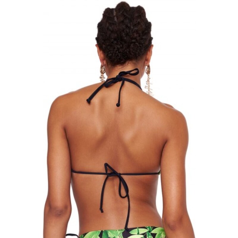 Γυναικείο Μαγιό BLUEPOINT Bikini Top “Green Party” Τρίγωνο
