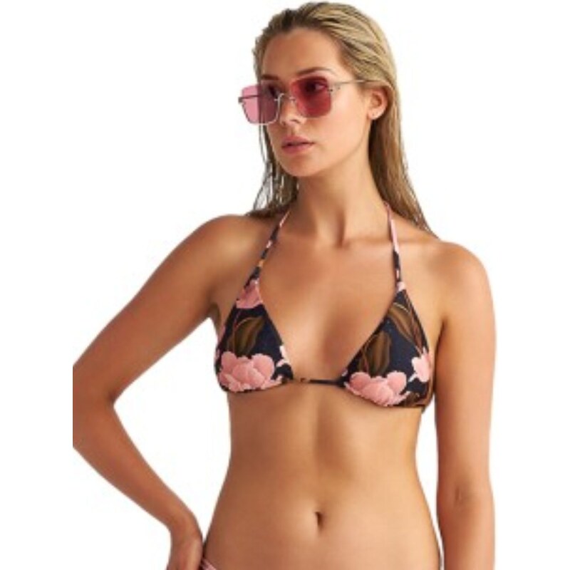 Γυναικείο Μαγιό BLU4U Bikini Top “Pink Blooms” Τρίγωνο
