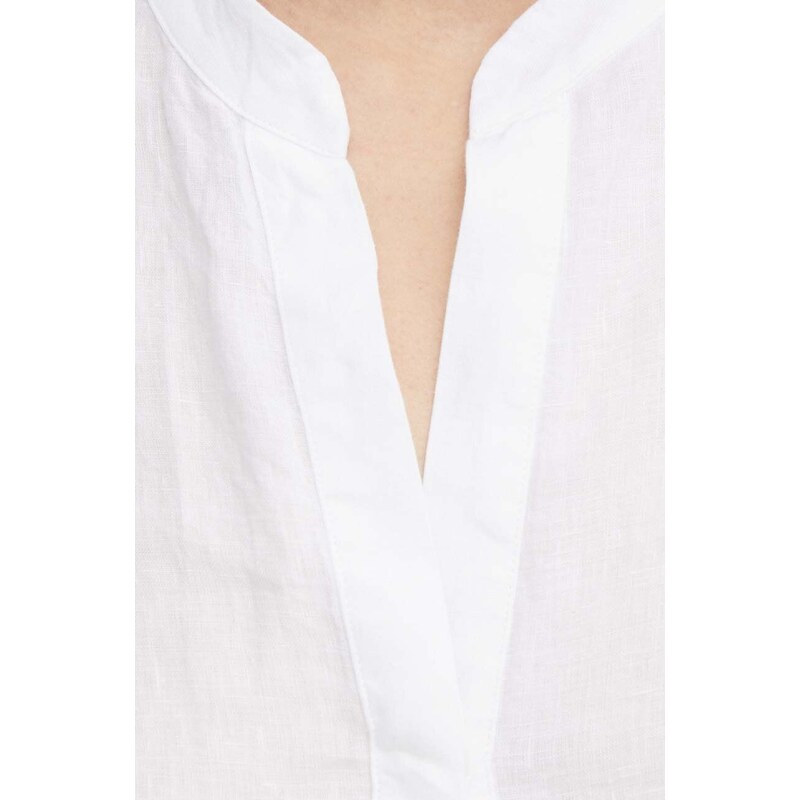 Λευκή μπλούζα Seidensticker χρώμα: άσπρο, 60.134416