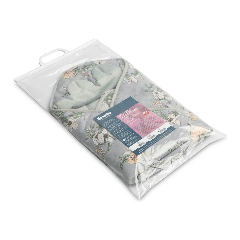 Υπνόσακος - Κουβέρτα για Κάθισμα Velvet Sensillo Lily Gray 70308