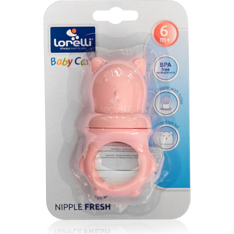 Πιπίλα Αυτοταΐσματος Fresh Lorelli Pink 10220650008