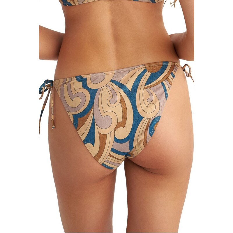 Γυναικείο Μαγιό BLU4U Bikini Bottom “Complex Gold” Με Κορδονάκια