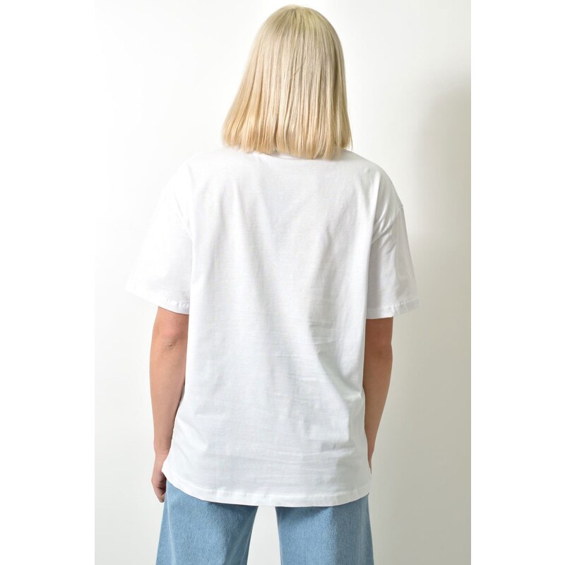 Potre OR Γυναικείο T-shirt με στρας