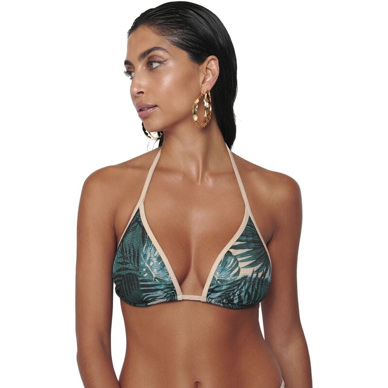 Γυναικείο Μαγιό Bluepoint Bikini Top “Botanical D-Tox” Τρίγωνο