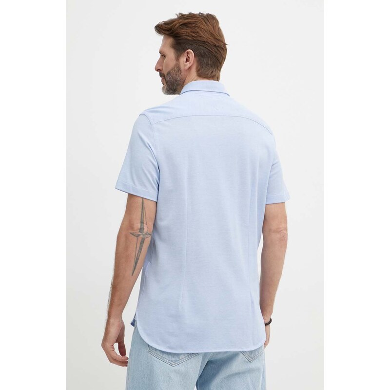 Βαμβακερό πουκάμισο Tommy Hilfiger ανδρικό, MW0MW30911