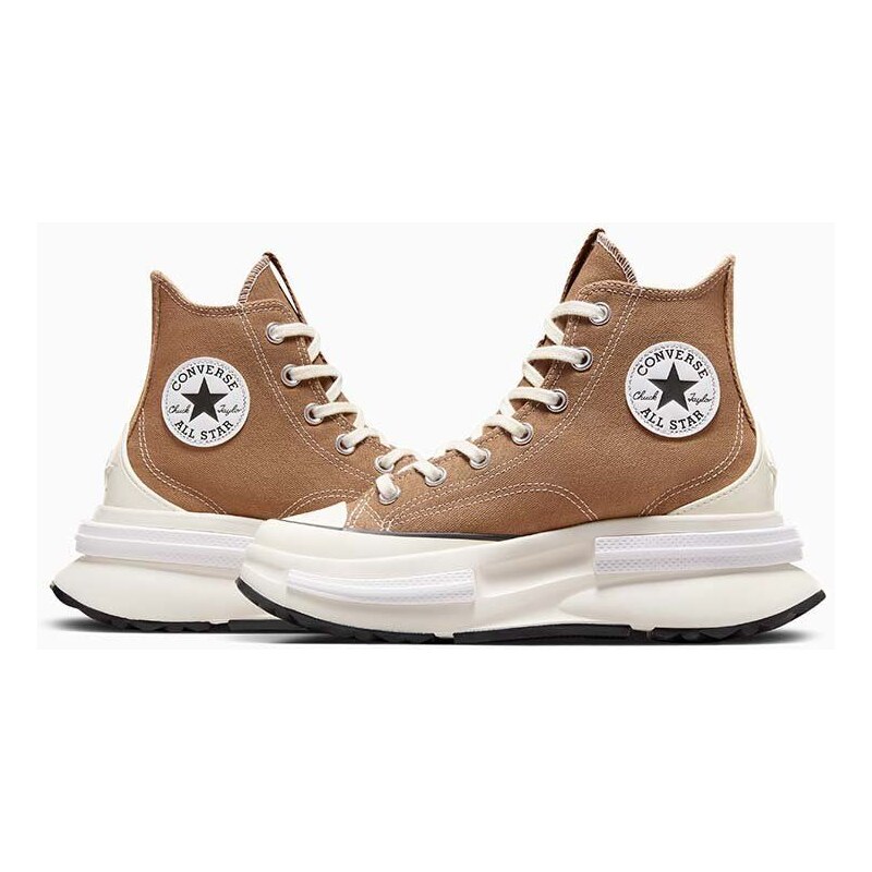 Πάνινα παπούτσια Converse Run Star Legacy Cx χρώμα: καφέ, A09833C