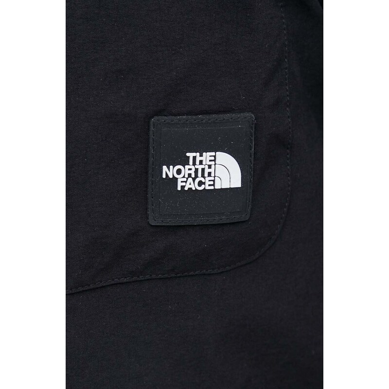 Πουκάμισο The North Face M Murray Button Shirt χρώμα: μαύρο, NF0A879PJK31