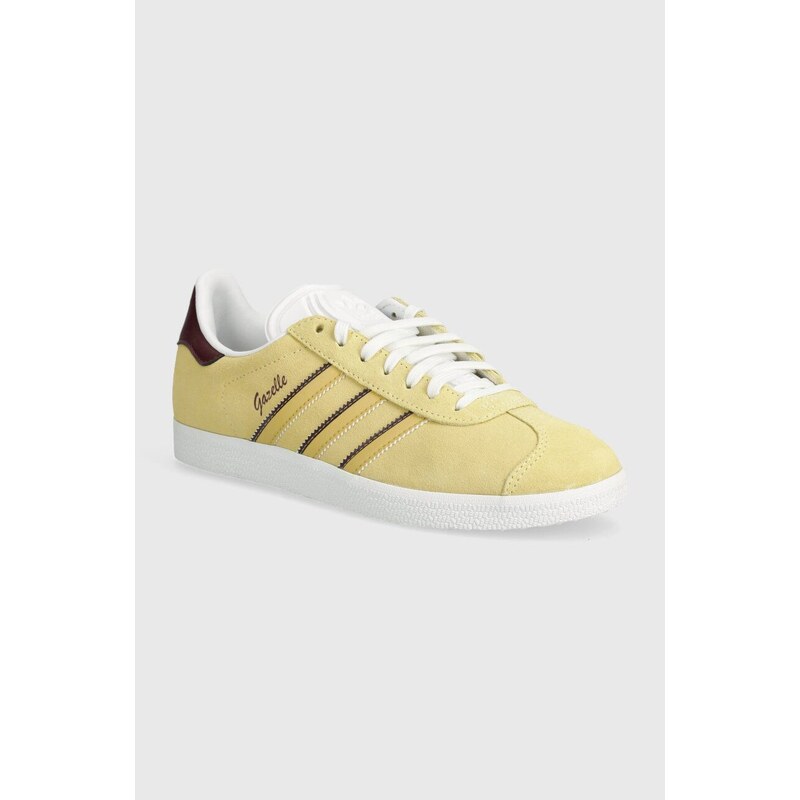 Αθλητικά adidas Originals Gazelle W χρώμα: κίτρινο, IE0443