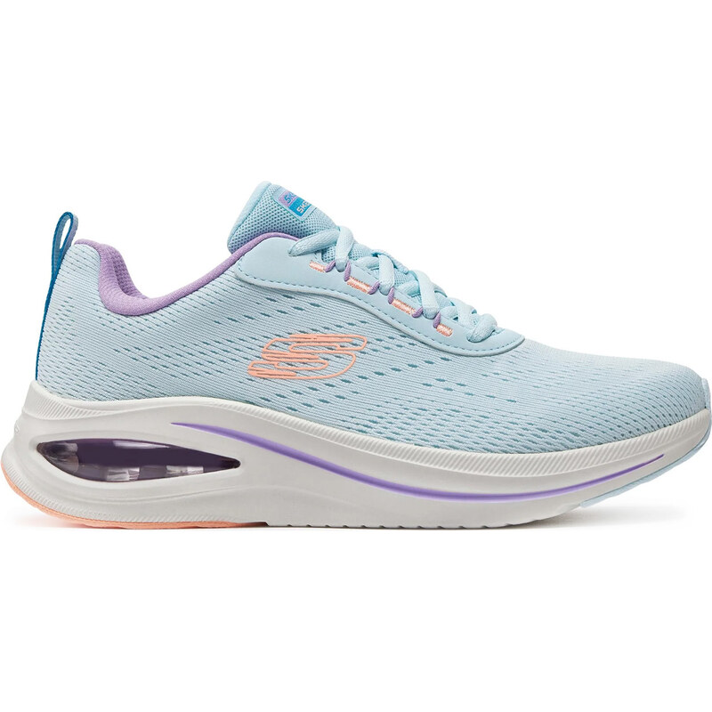 Skechers Vegan Skech-Air Meta Aired Out L.Blue/Multi Γυναικεία Ανατομικά Sneakers Γαλάζια (150131-LBMT)