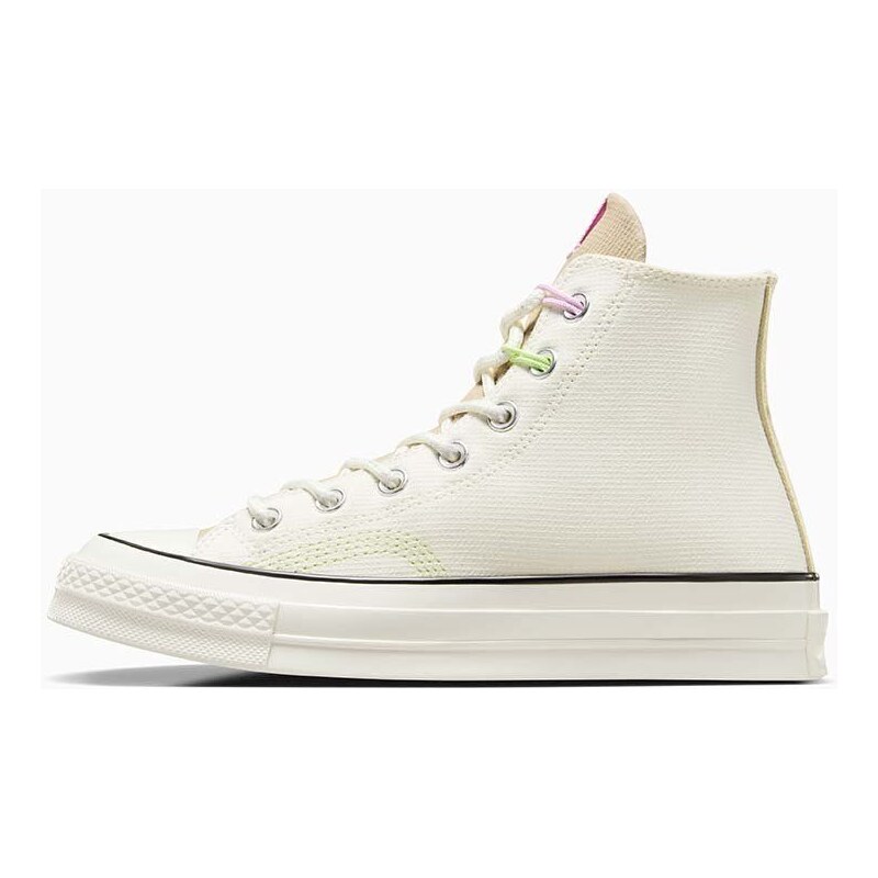Πάνινα παπούτσια Converse Chuck 70 χρώμα: άσπρο, A09832C