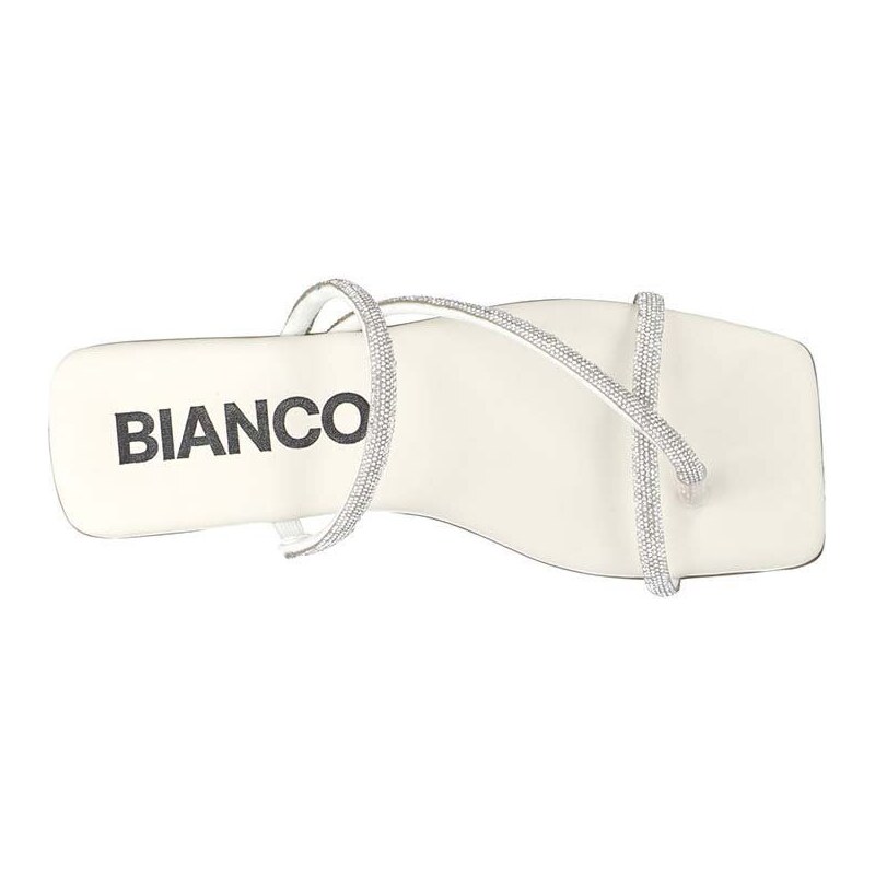 Παντόφλες Bianco BIASISSEL γυναικείες χρώμα: λευκό, 11201202