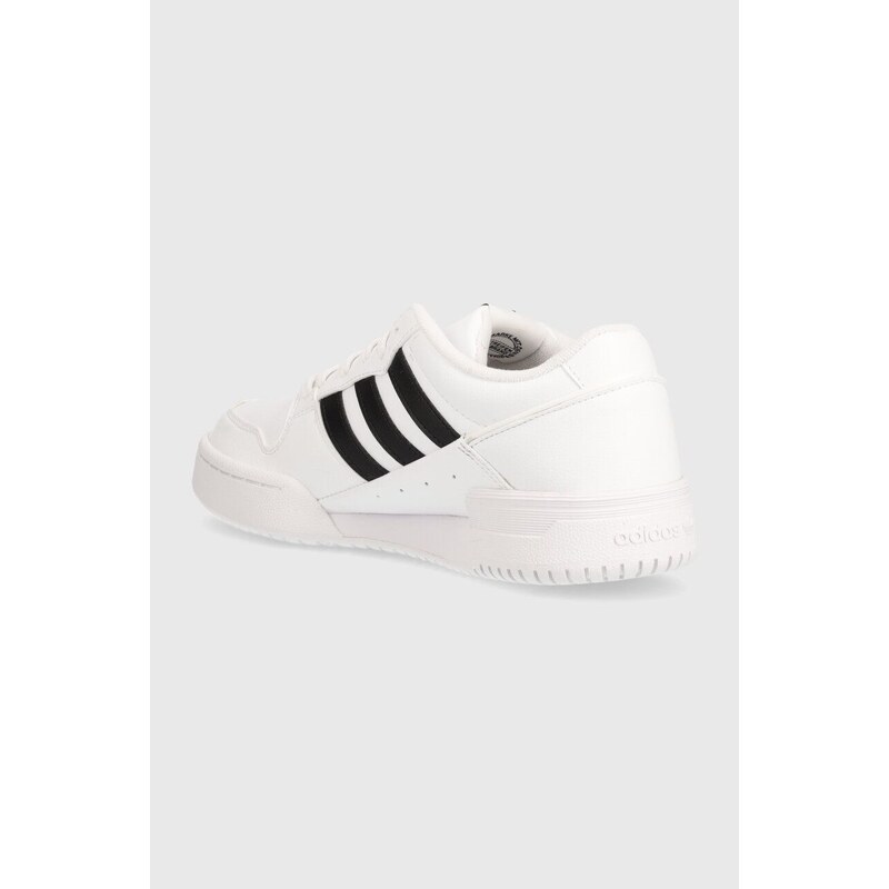 Δερμάτινα αθλητικά παπούτσια adidas Originals Team Court 2 STR χρώμα: άσπρο, ID6631