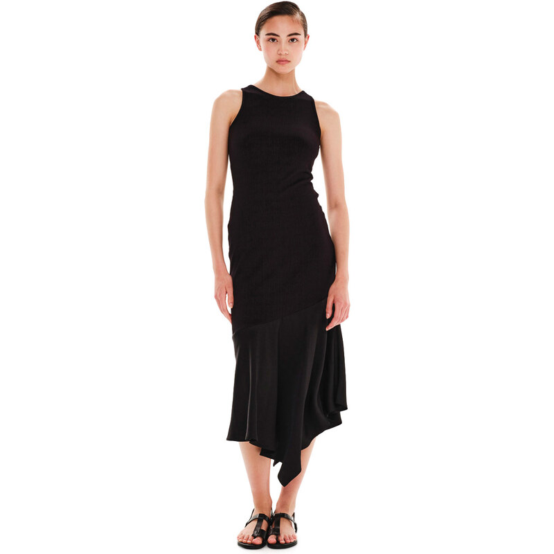 Φορέματα Γυναικεία Ioanna Kourbela Μαύρο "Contrasting Natures" Dress