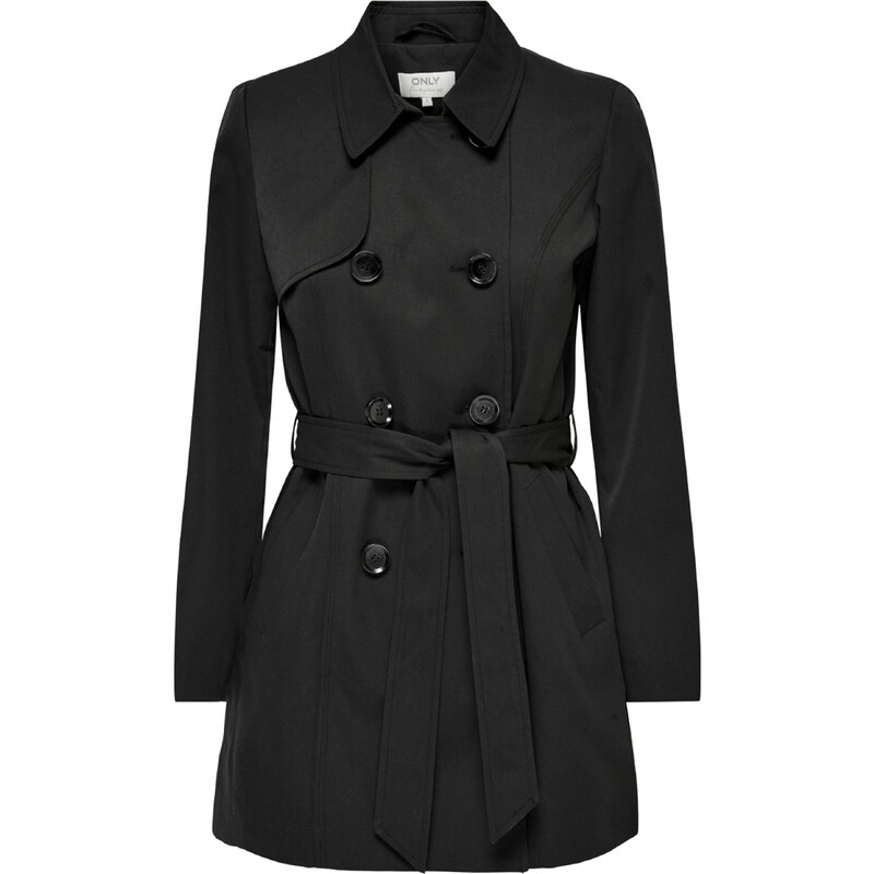 ONLY Ανοιξιάτικο και φθινοπωρινό παλτό 'Valerie' μαύρο