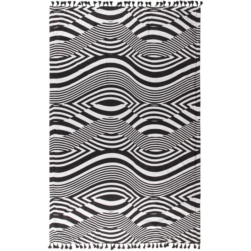 Πετσέτα/Παρεό Θαλάσσης BLUEPOINT “Optical Illusion” 100×180