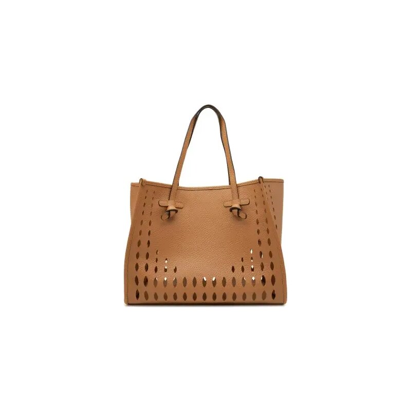 GIANNI CHIARINI Δερμάτινη τσάντα shopper + τσαντάκι