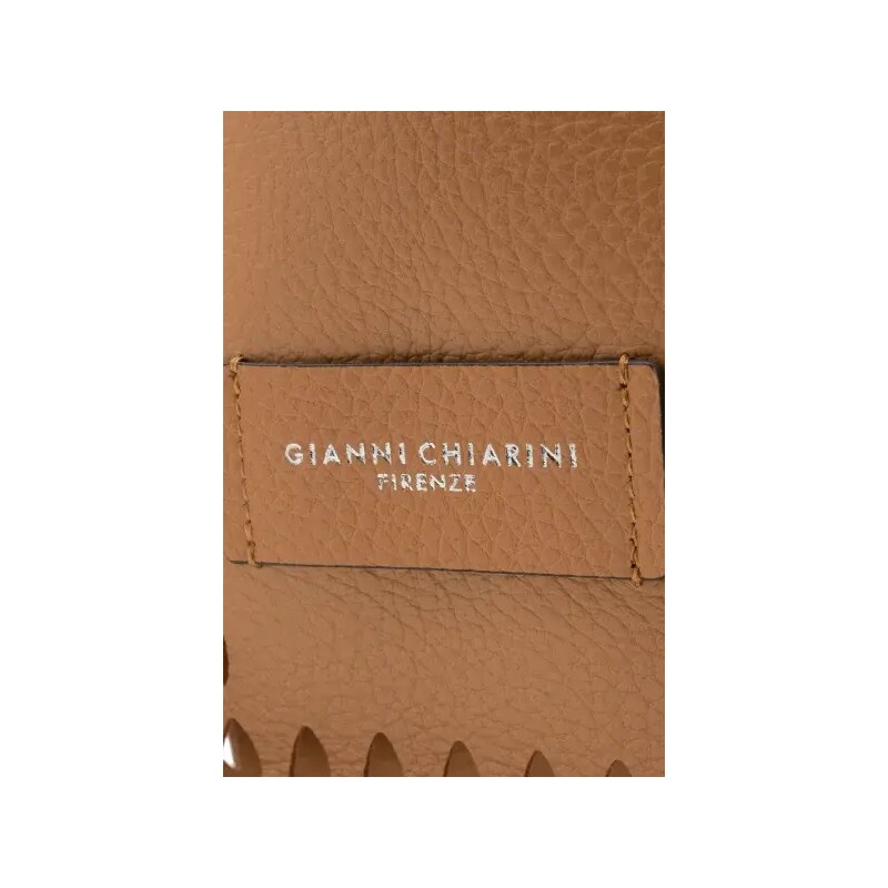 GIANNI CHIARINI Δερμάτινη τσάντα shopper + τσαντάκι