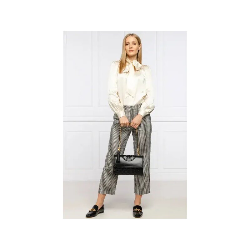 TORY BURCH Δερμάτινη τσάντα ώμου FLEMING