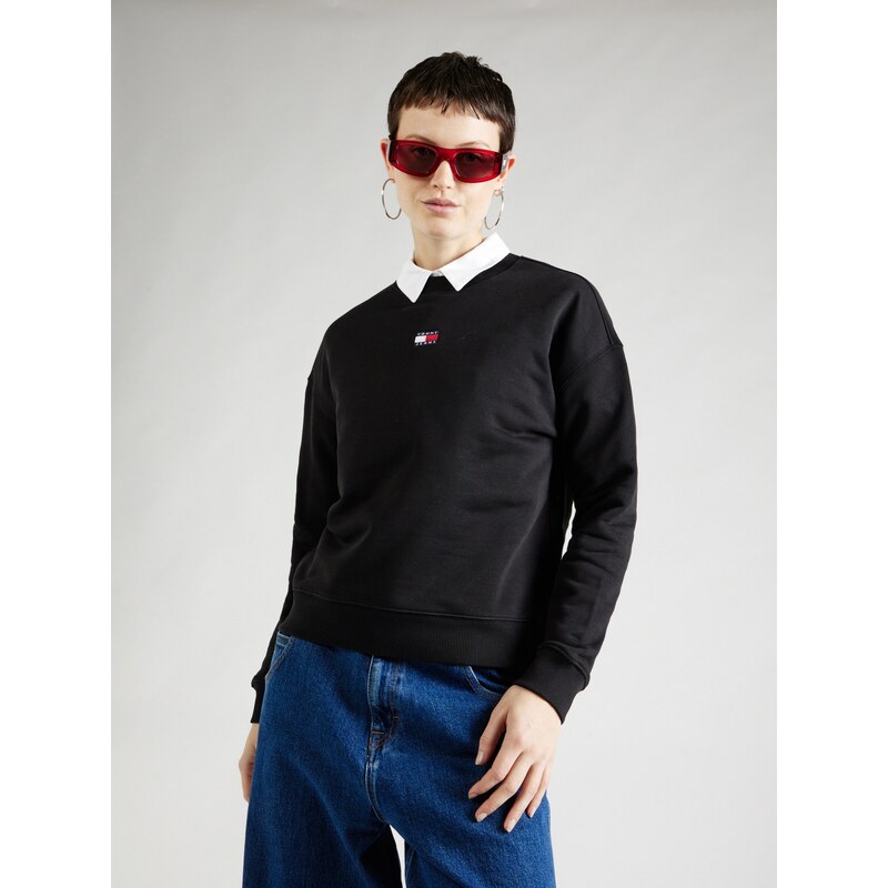 Tommy Jeans Μπλούζα φούτερ ναυτικό μπλε / κόκκινο / μαύρο / λευκό