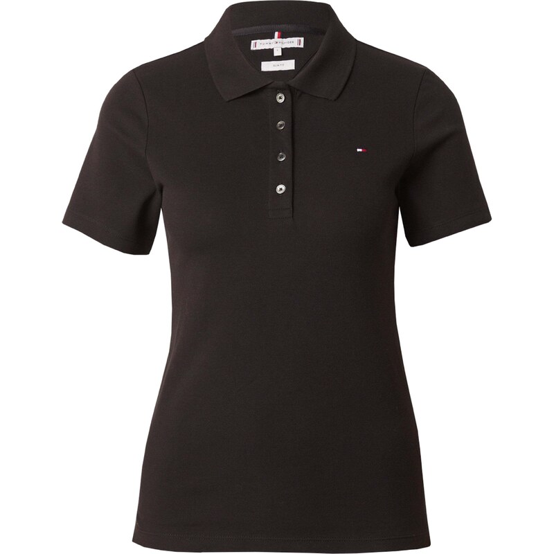 TOMMY HILFIGER Μπλουζάκι σκούρο μπλε / κόκκινο / μαύρο / λευκό