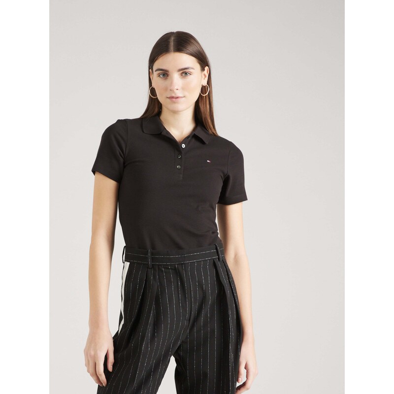 TOMMY HILFIGER Μπλουζάκι σκούρο μπλε / κόκκινο / μαύρο / λευκό