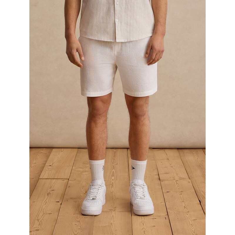 DAN FOX APPAREL Παντελόνι 'Maddox' λευκό
