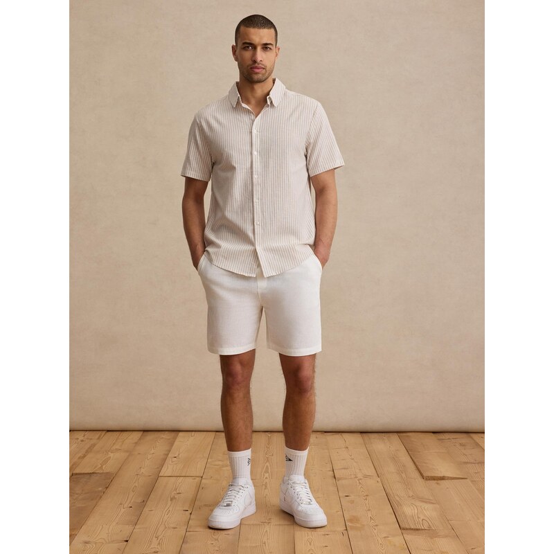 DAN FOX APPAREL Παντελόνι 'Maddox' λευκό